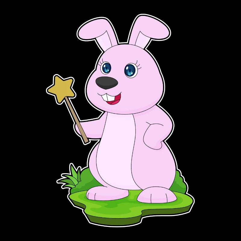Baguette de sorcier lapin