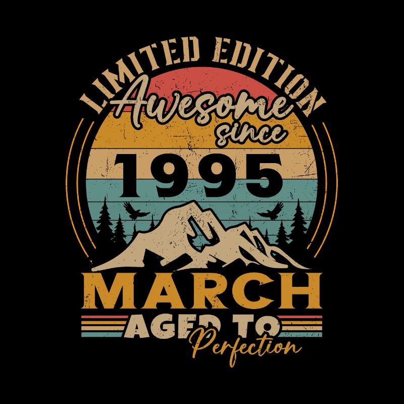 March 1995 Vintage Birthday Gift