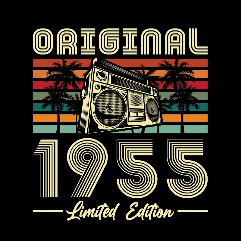 1955 Vintage Retro Geburtstagsgeschenk