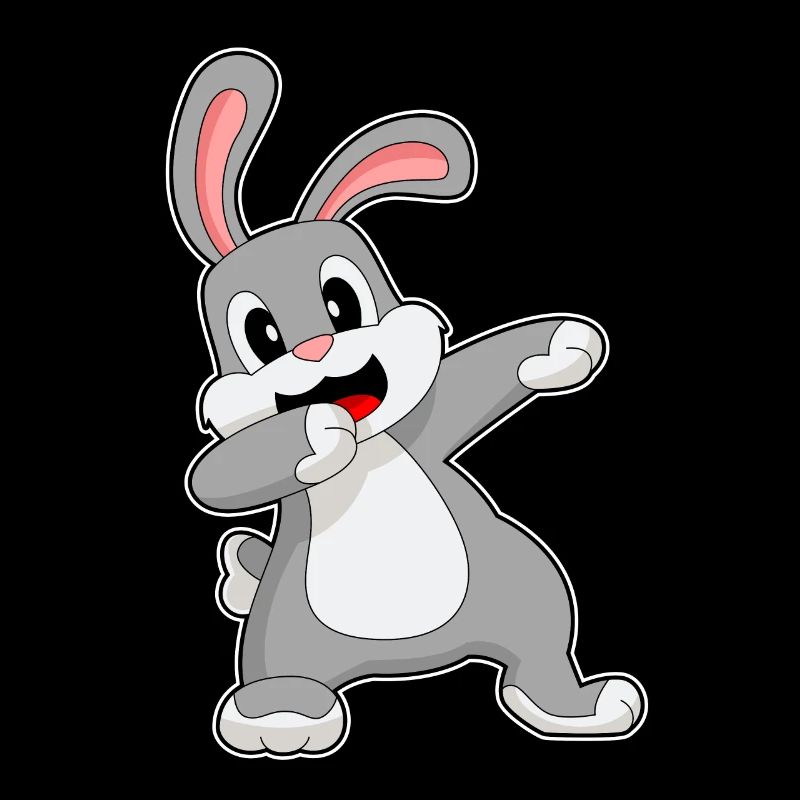 Lapin Hip Hop Danse Dab