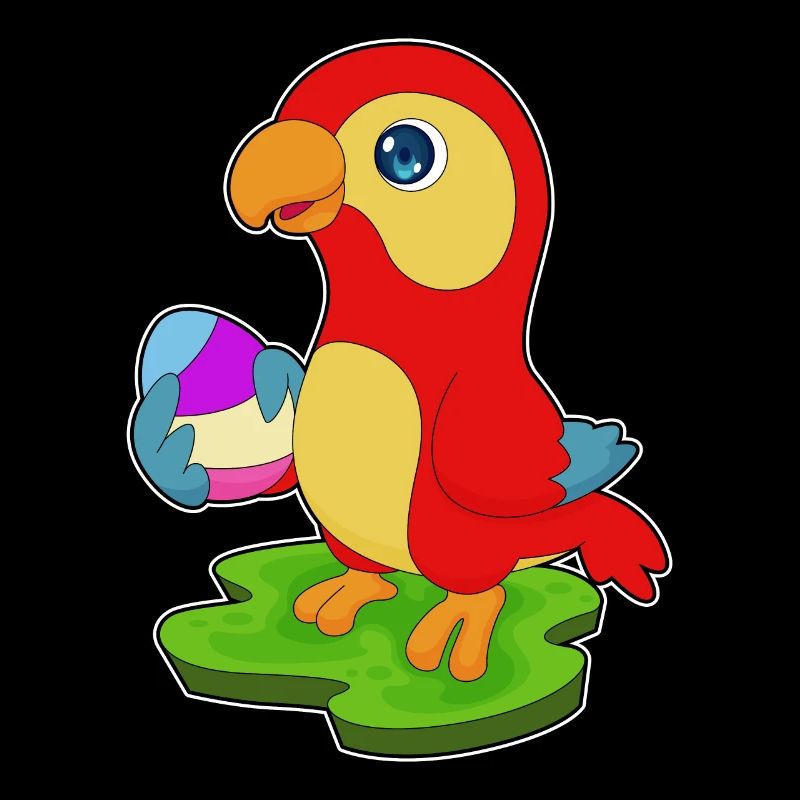 Parrot Easter Easter Egg