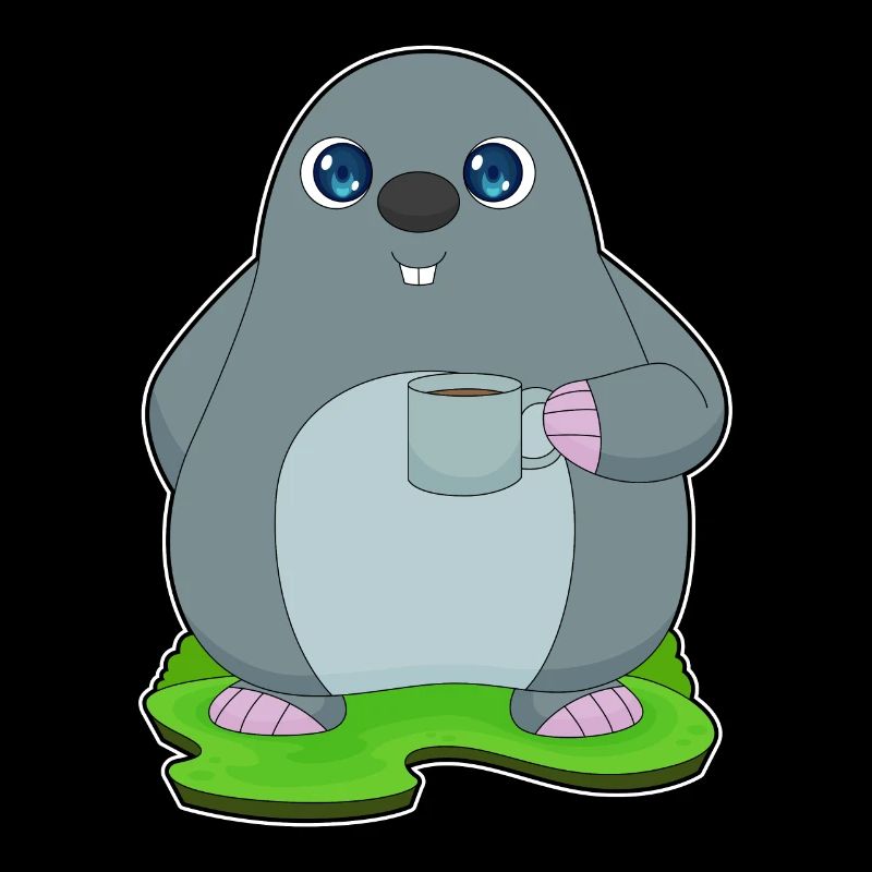 Maulwurf Kaffee Tassee