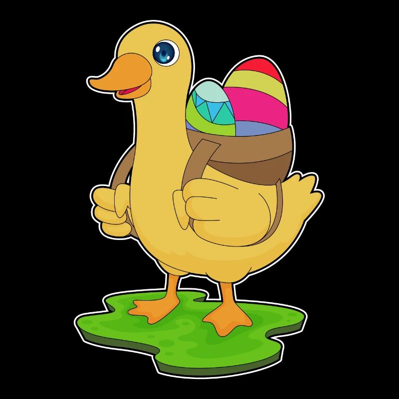Duck Easter Easter Eggs