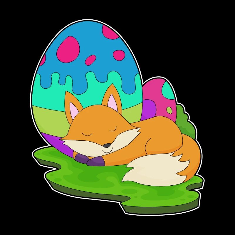 Fox Easter Easter Eggs