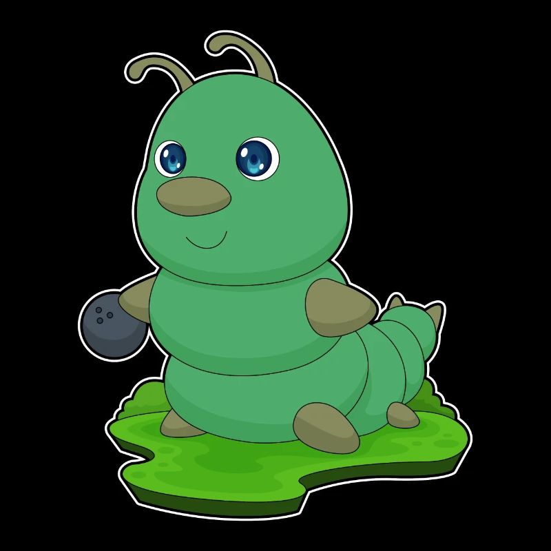 Caterpillar Bowling Boule de bowling