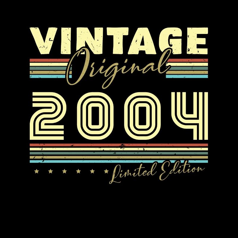 Vintage 2004 Retro 2004 Birthday Gift