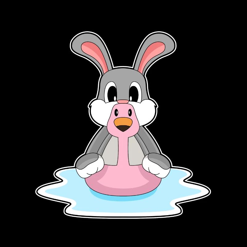 Rabbit Flamingo