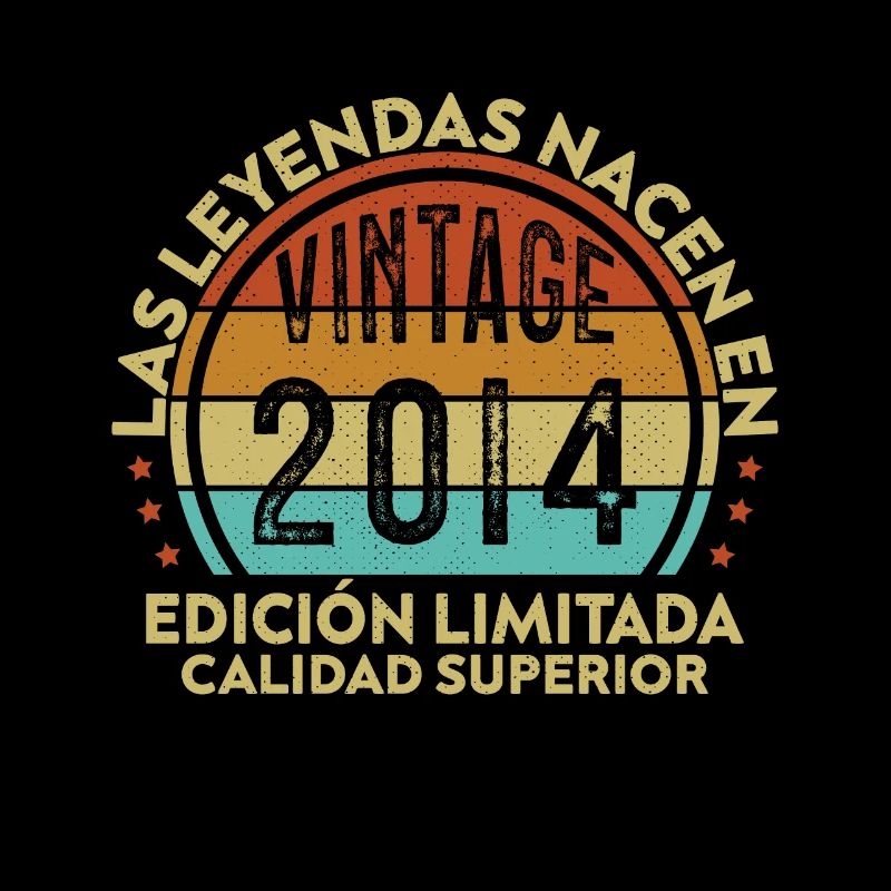 2014 Vintage Retro Birthday Gift