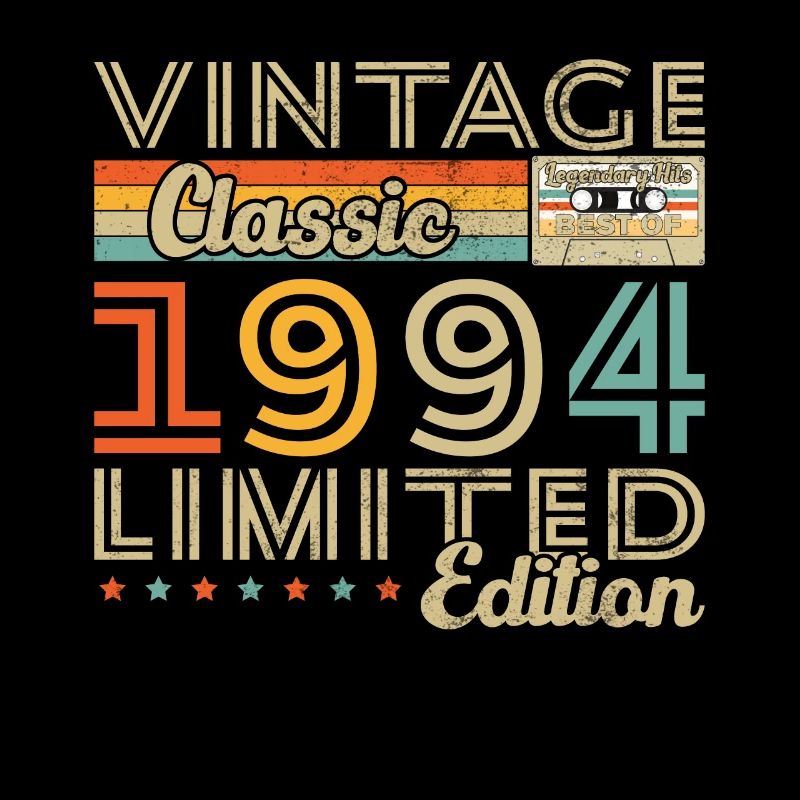1994 Vintage Retro Geburtstagsgeschenk