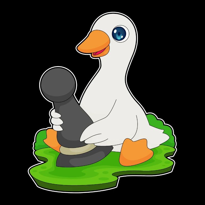 Ente Schachfigur Bauer Schach