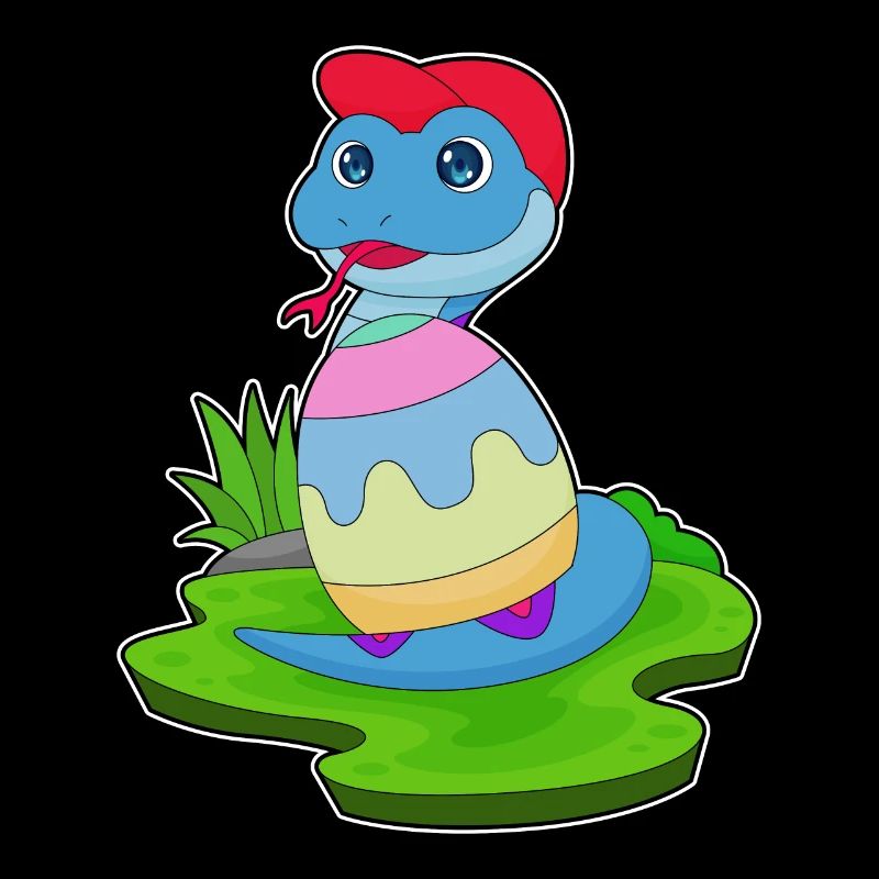 Snake Easter Easter Egg