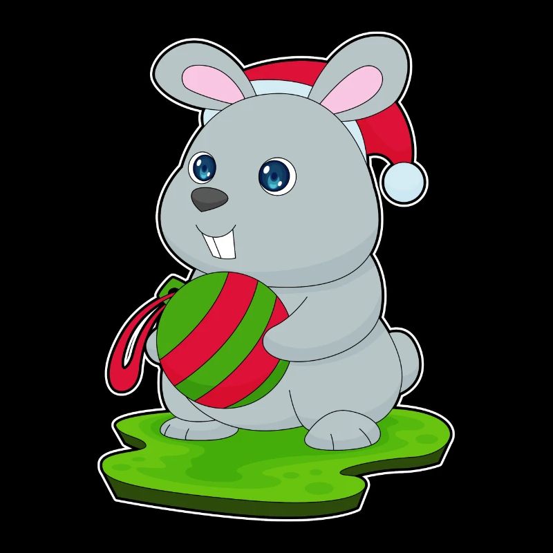 Boule de Noël de Noël Bunny