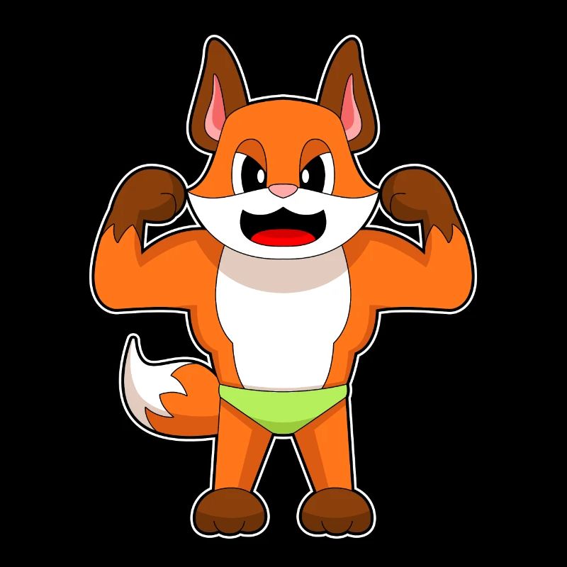 Fuchs Bodybuilder Bodybuilding