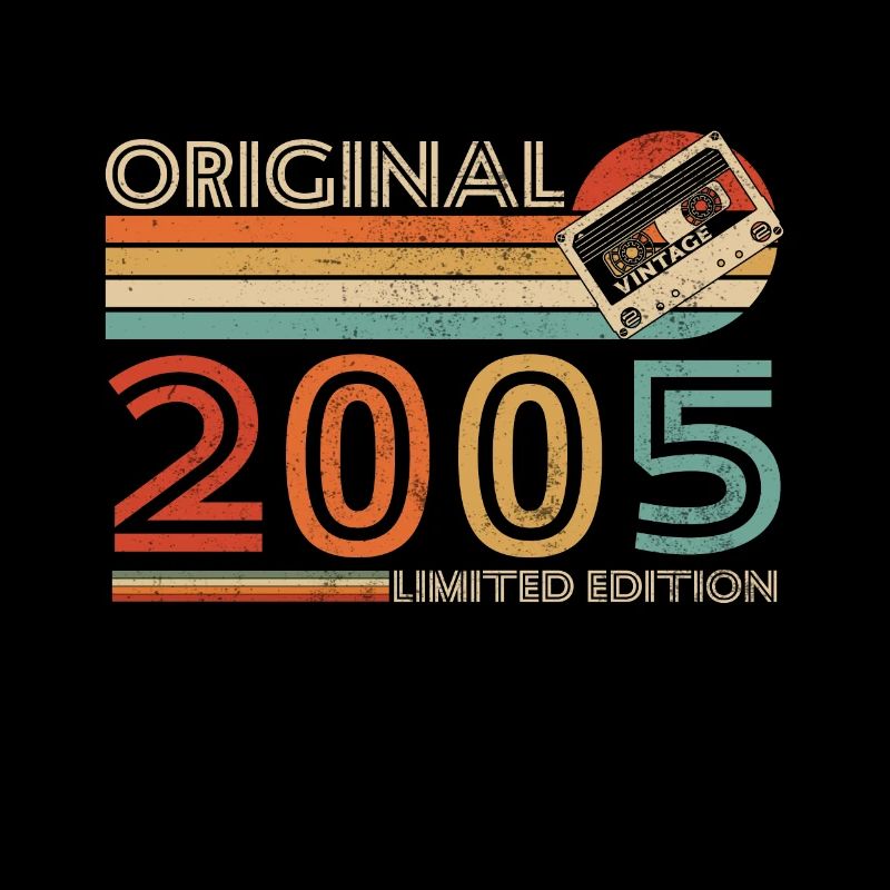 Original 2005 Vintage Retro Birthday