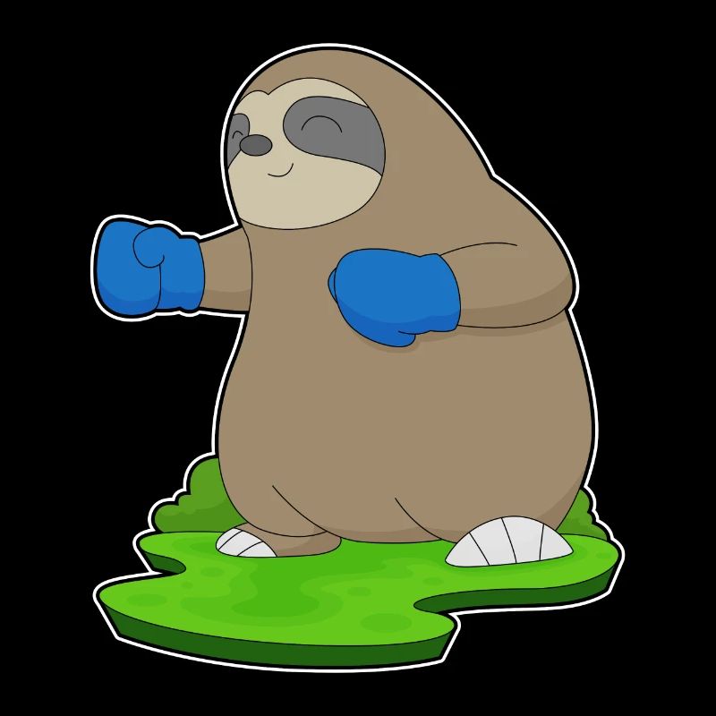 Sloth Boxer Gants de boxe Boxe