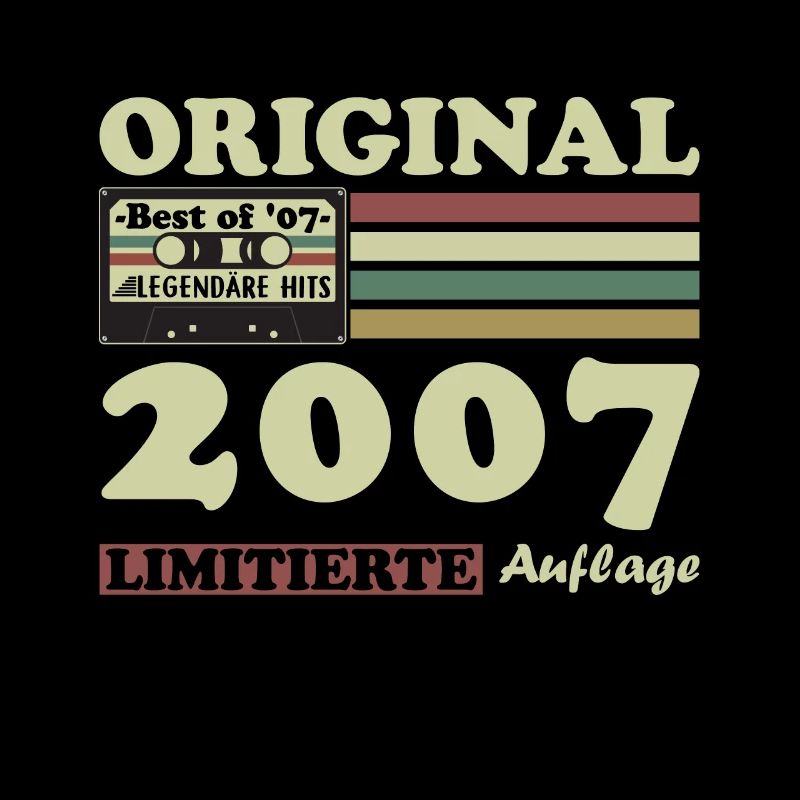 Original 2007 Vintage Vintage Geburtstagsgeschenk