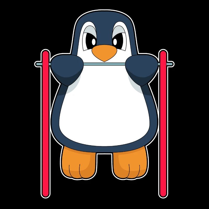 Penguin Bodybuilder Tractions