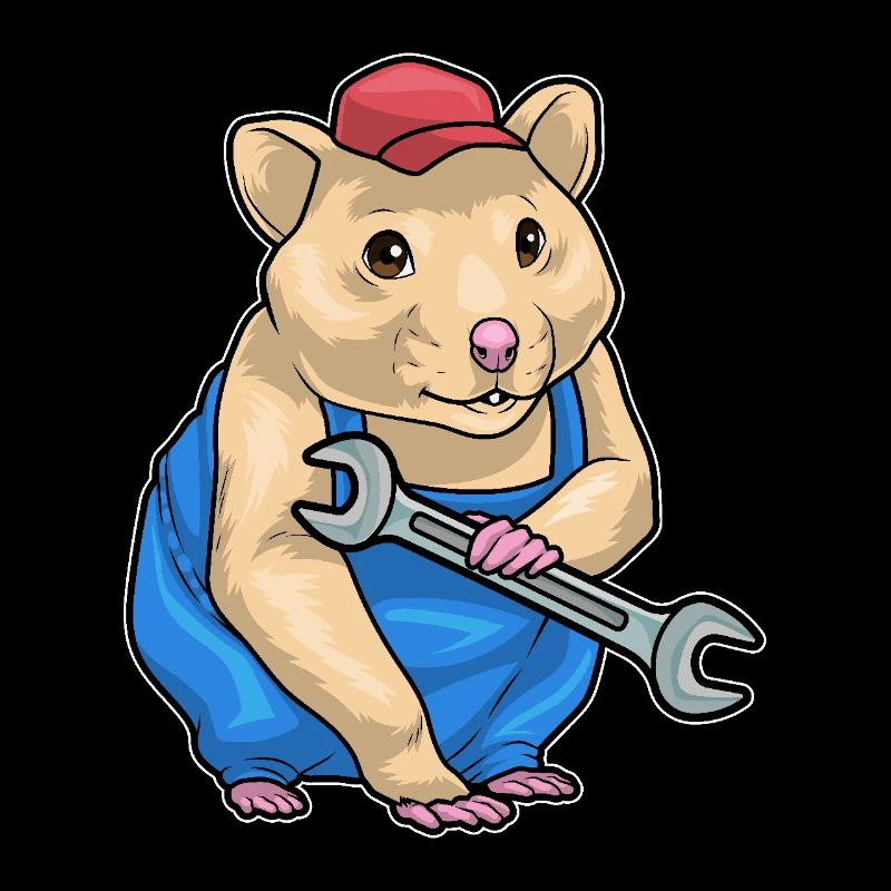 Clé mécanique hamster
