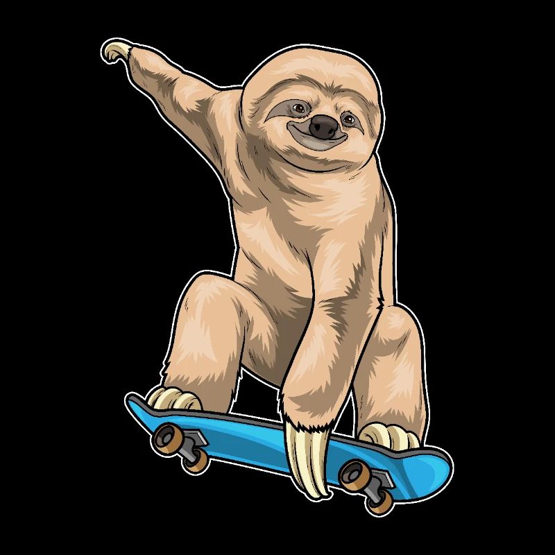Faultier Skater Skateboard