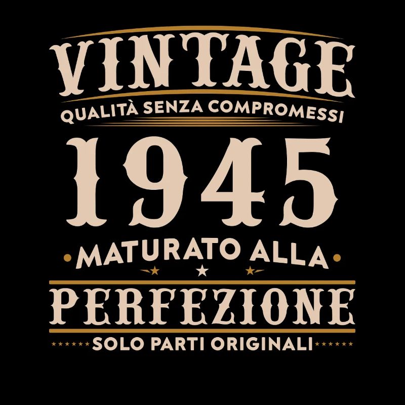 Vintage 1945 80 Birthday Gift
