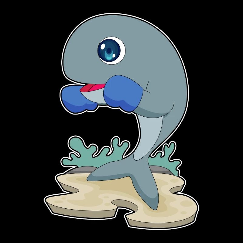 Whale Boxer Gants de boxe Boxe