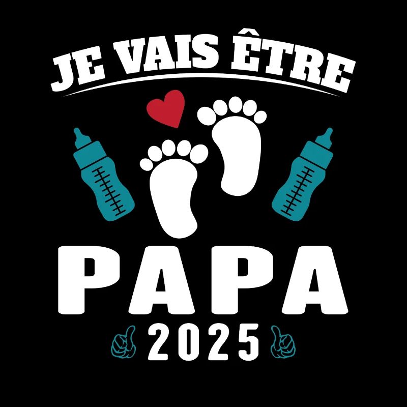 Mann Papa wird 2025 Geschenk