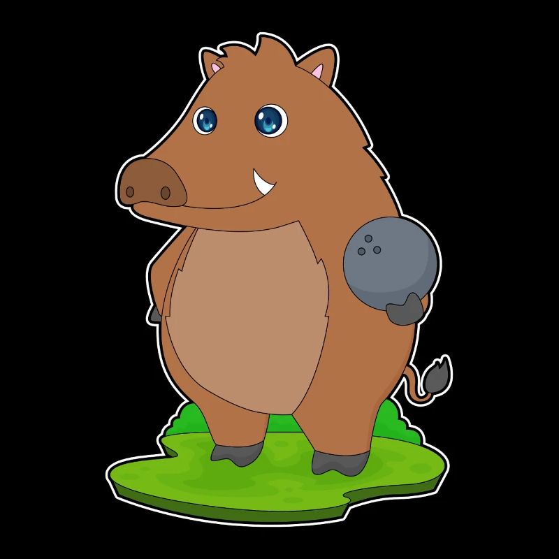 Boar Bowling Boule de bowling