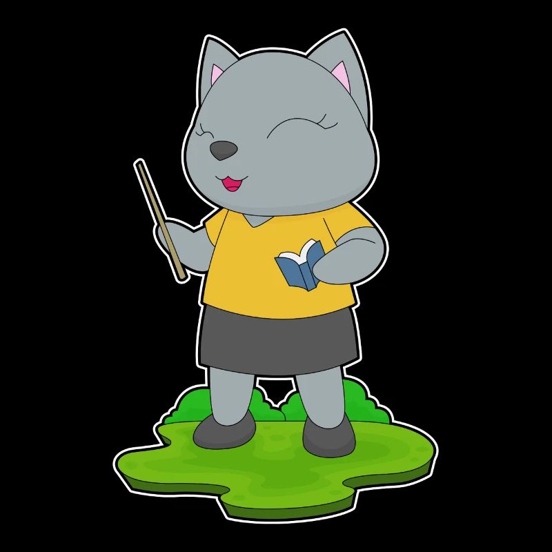 Cat Teacher Book