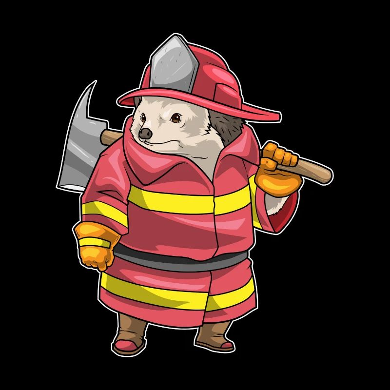 Hérisson Hache de pompier Brigade de pompiers