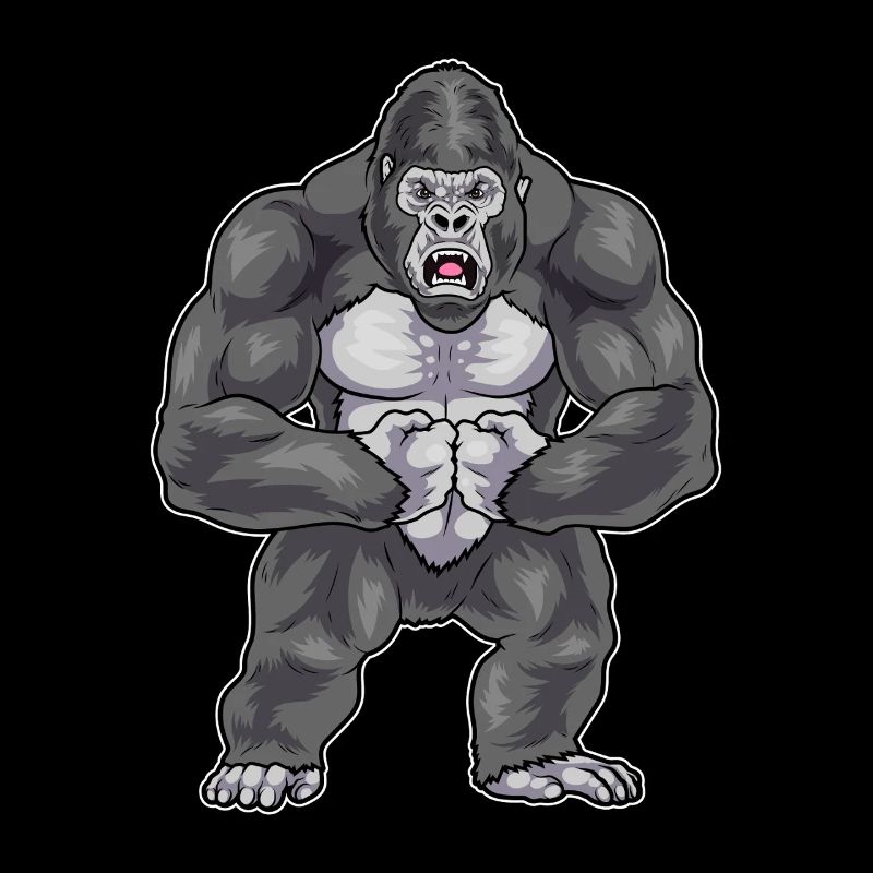 Gorilla Bodybuilder Musculation