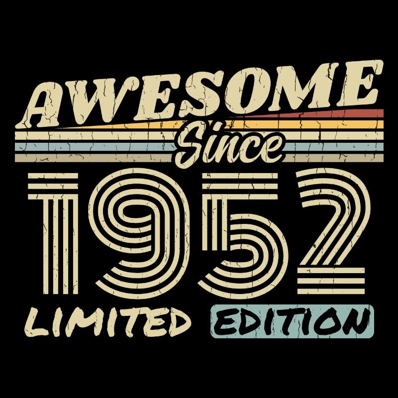 Vintage 1952 Retro - 1952 Geburtstagsgeschenk