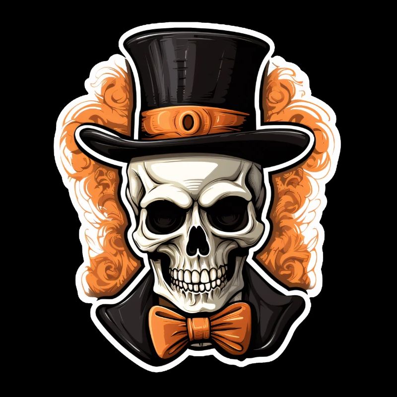 Crâne d’Halloween