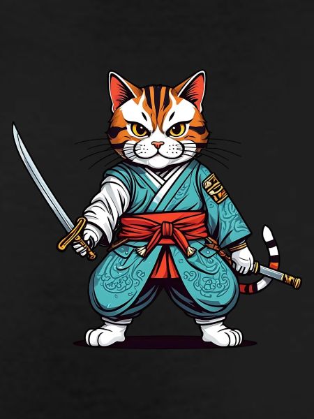 Samurai cat