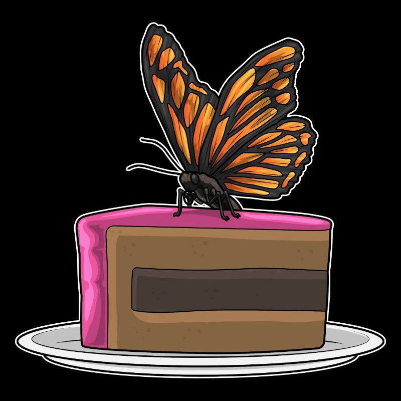 Gâteau d’anniversaire papillon