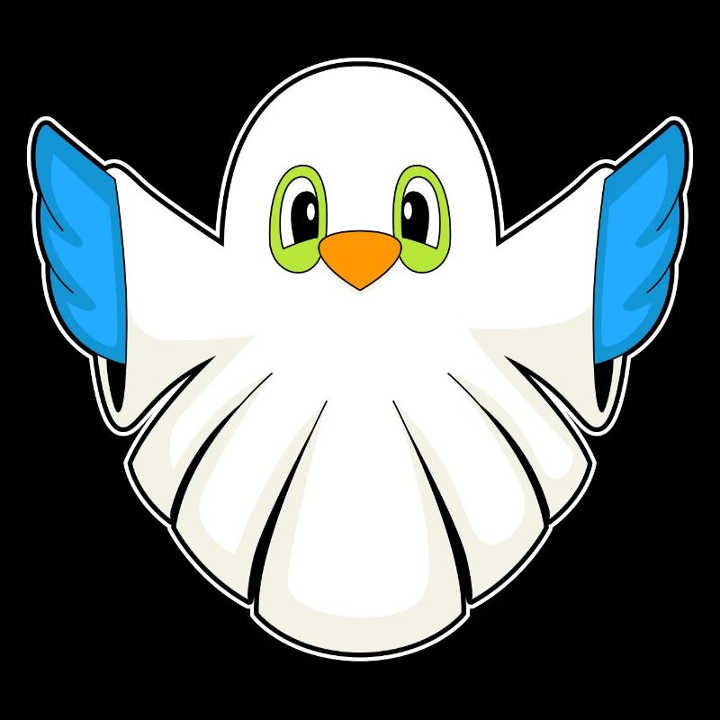 Vogel Halloween Geist