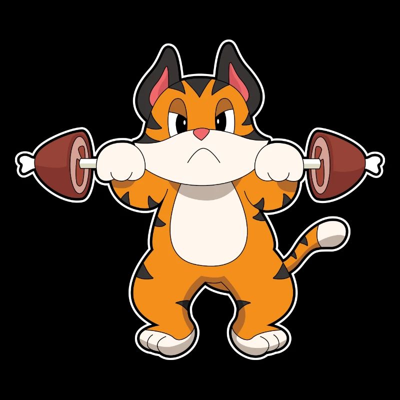 Tiger Weightlifting Barbell