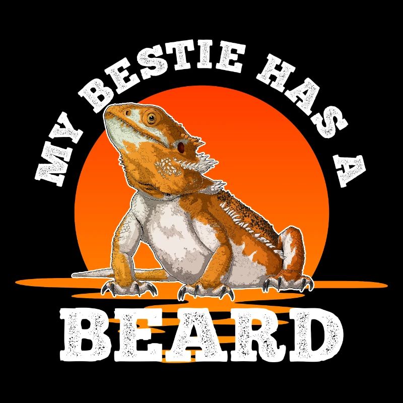 Bartagame Meine beste Freundin Hat Einen Bart