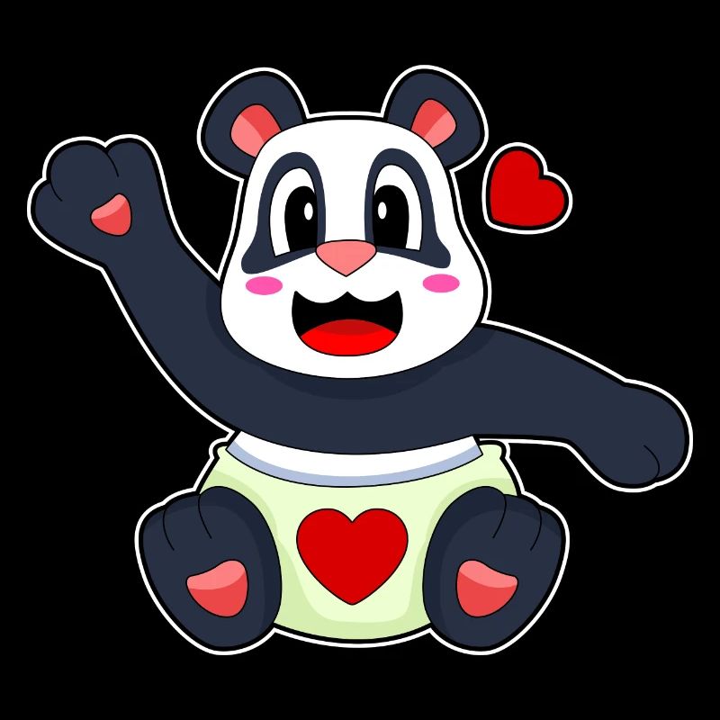 Panda Herz
