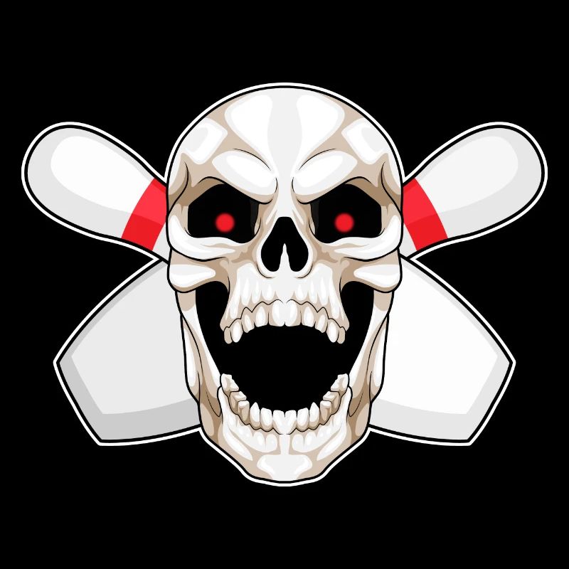 Skull Bowling Bowling Épingle
