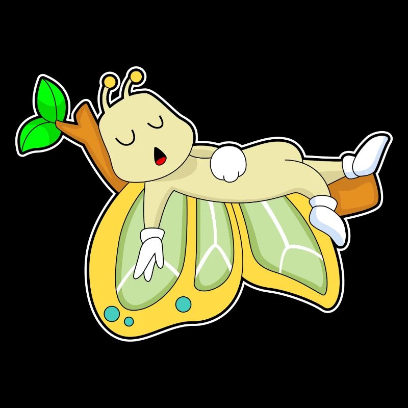 Papillon endormi