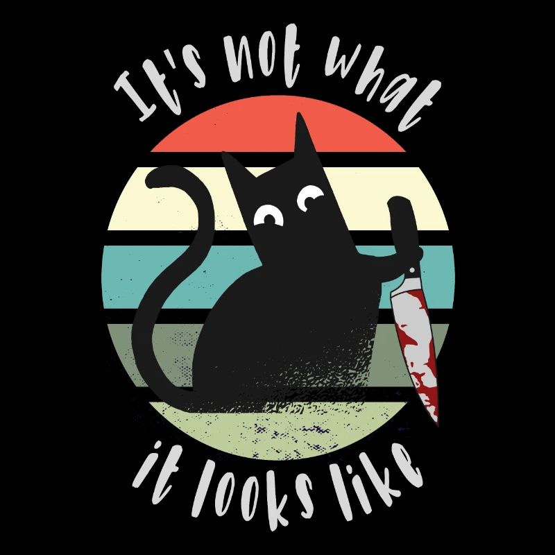 Ce n’est pas ce à quoi ça ressemble, couteau à chat