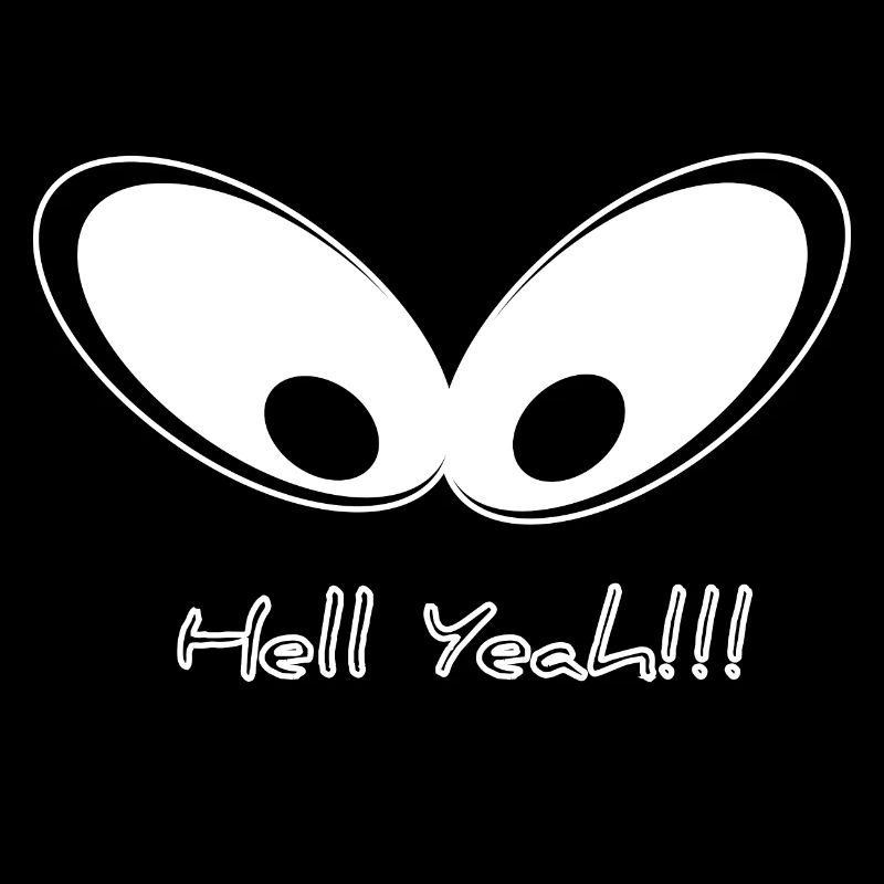 Hell Yeah!!! Das will ich! zielstrebige Augen