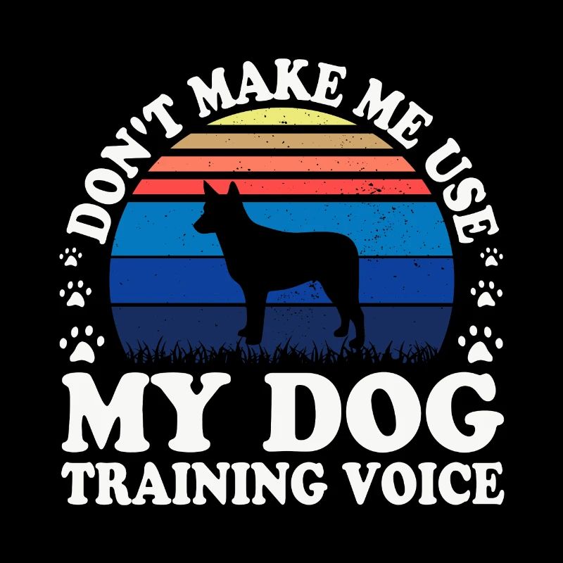 Australian Stumpy Tail Cattle Dog Silhouette