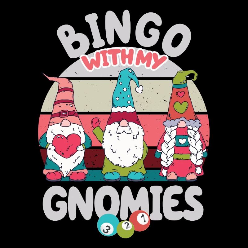 Bingo With My Gnomies Fun Bingo