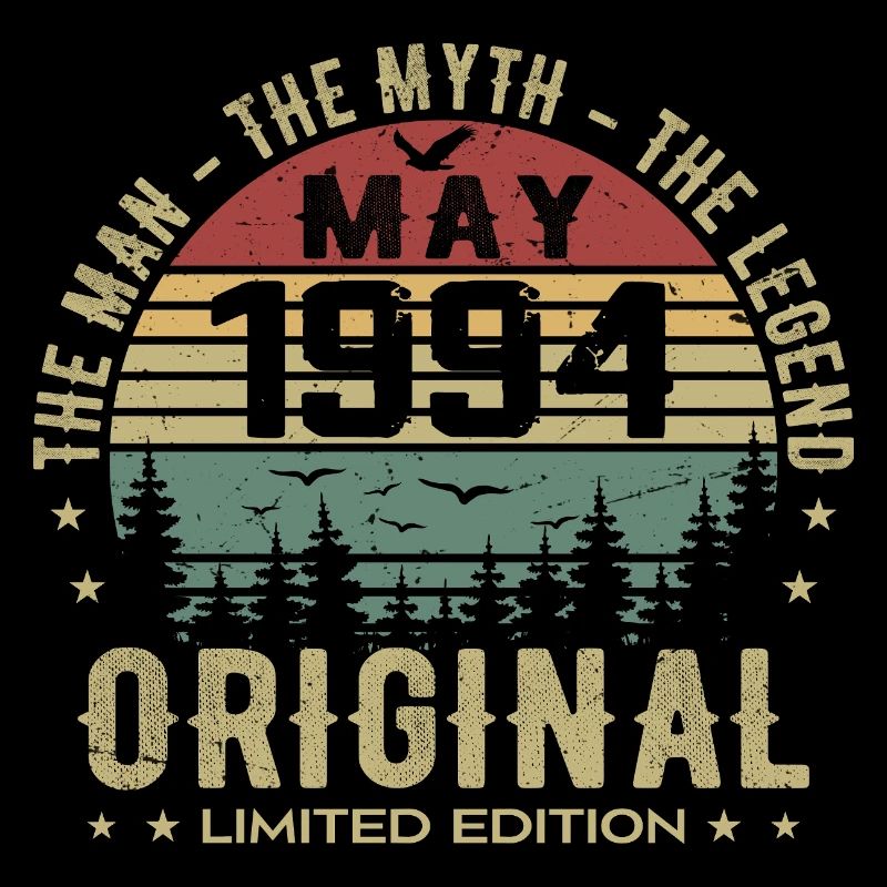 Mai 1994 Cadeau 31e anniversaire Mai 1994 May 1994