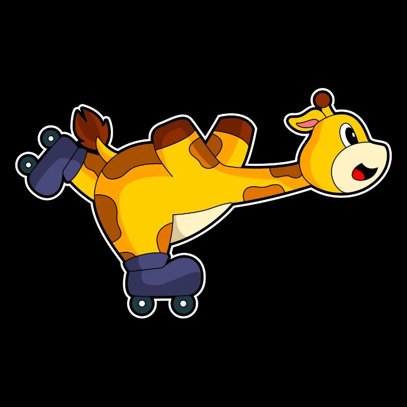 Giraffe Inline skating Rollschuhe