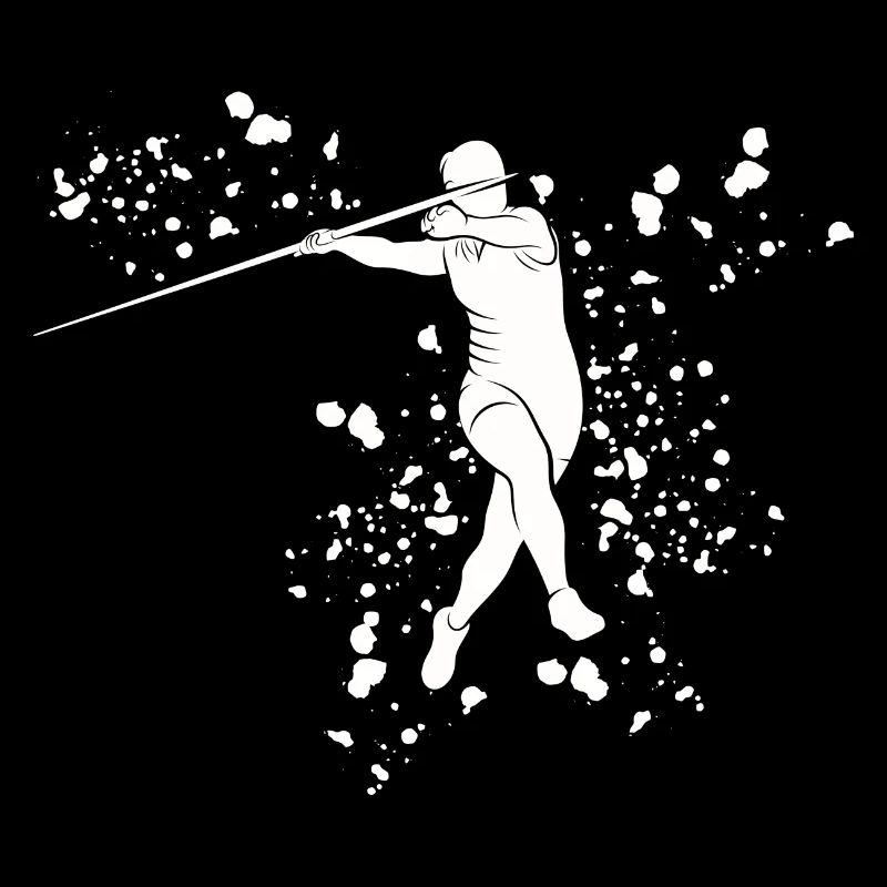Javelin Throw Colorsplash Javelin Throw