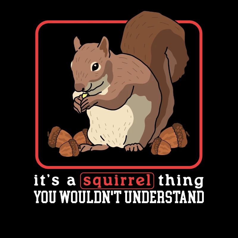 Süßes Eichhörnchen Hörnchen Grauhörnchen Geschenk