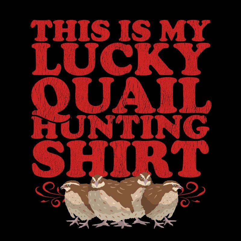 Chasse à la caille Chasse aux cailles Cadeau de chasseur de cailles