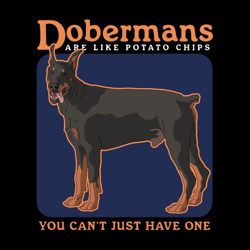Dobermann Hund Hundebesitzer Geschenk
